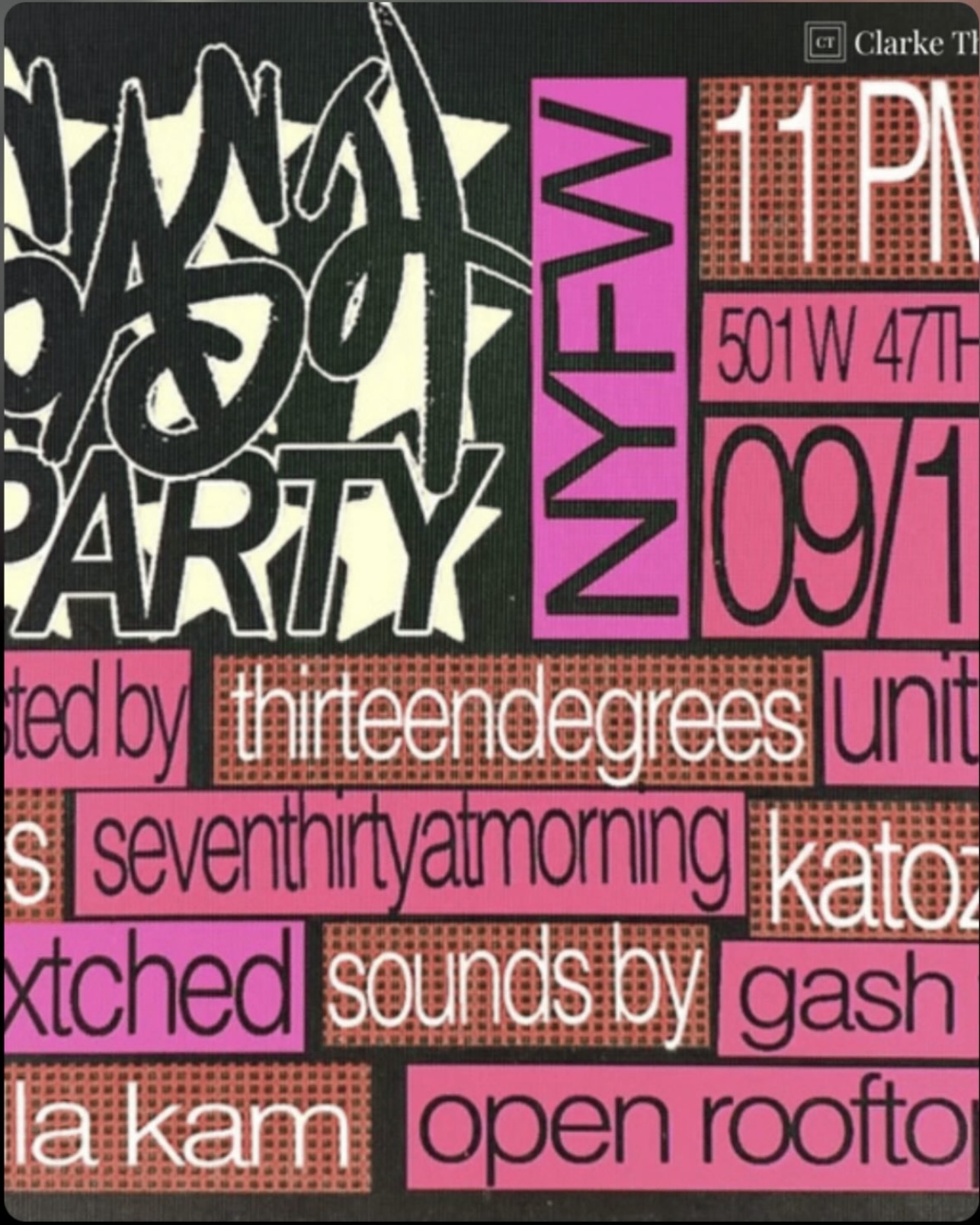 NYFW Party Event